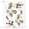 papier-ryżowy-decoupage-powojnik-kwiaty-pączki-listki-ogród-łąka-R0115
